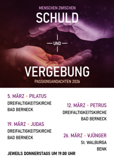Passionsandachten 2026